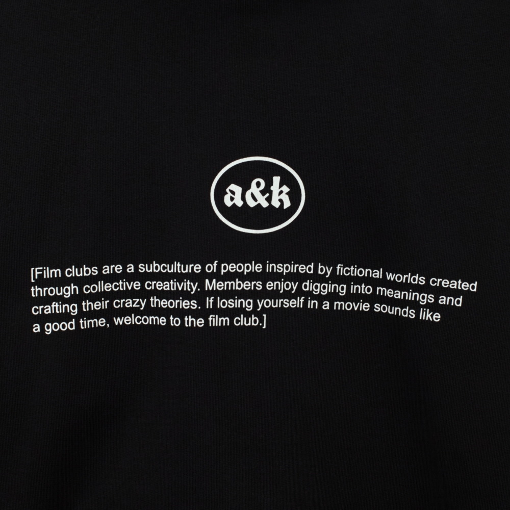 Hoodie What is a Film Club Black - №3