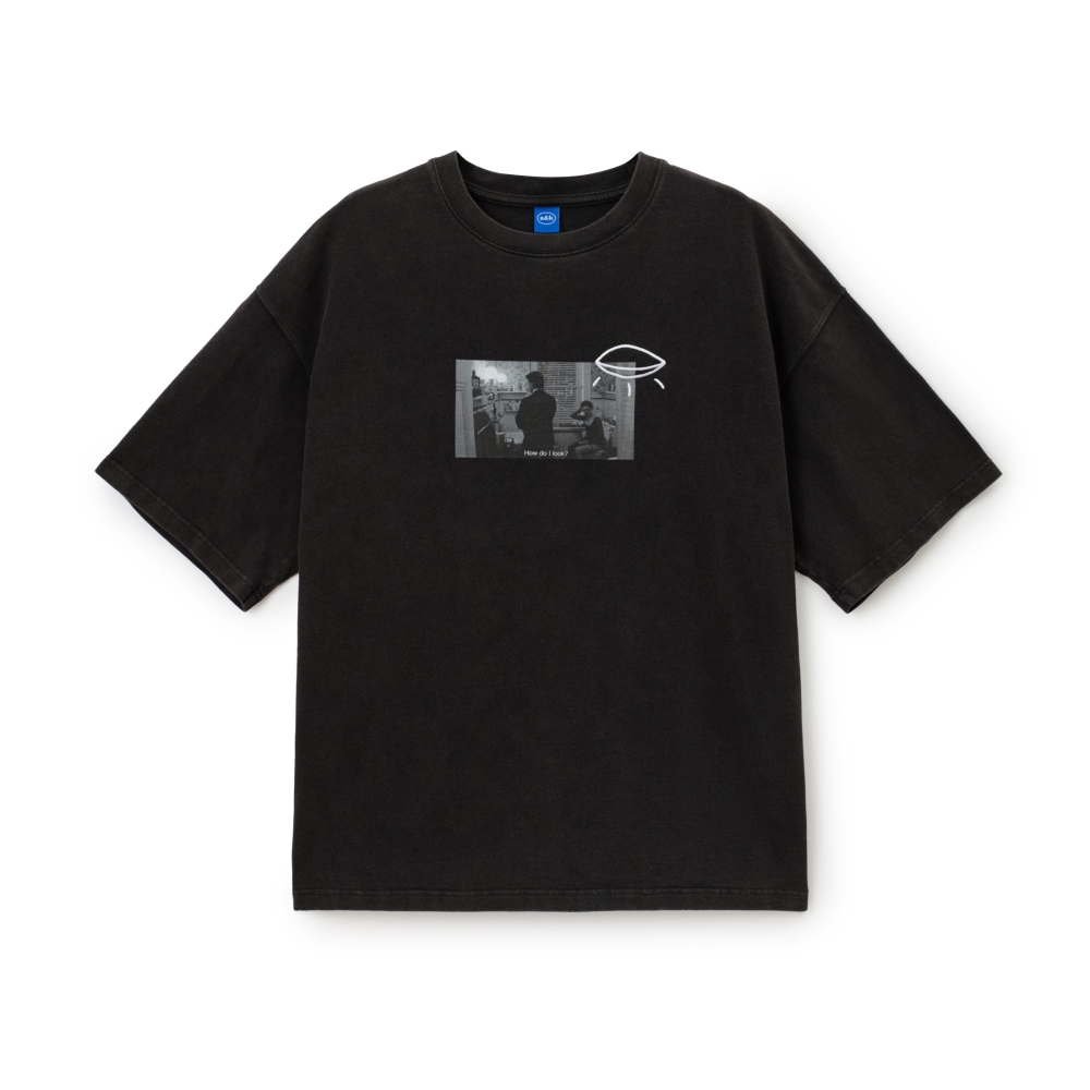 T-shirt How Do I look Black - №1