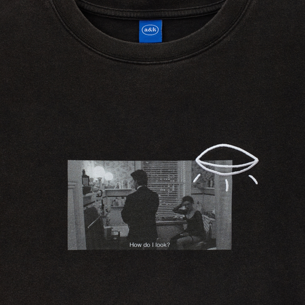 T-shirt How Do I look Black - №3