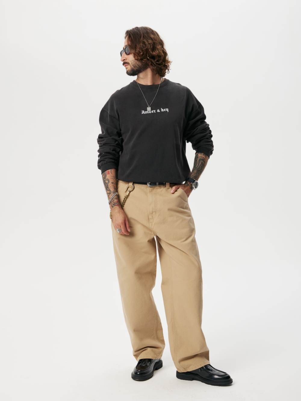 Long Sleeve The Kiss Black - №6