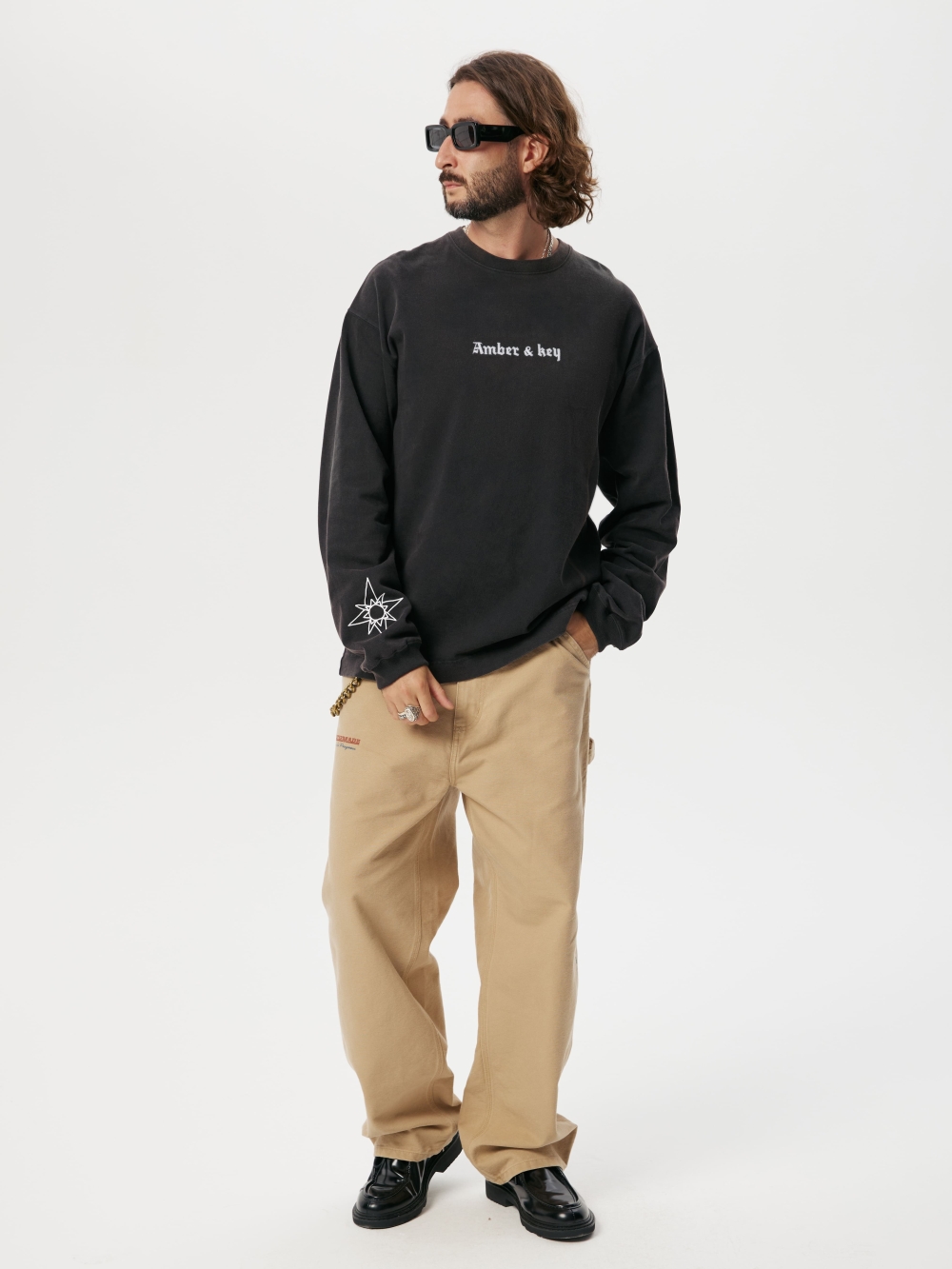 Long Sleeve The Kiss Black - №2