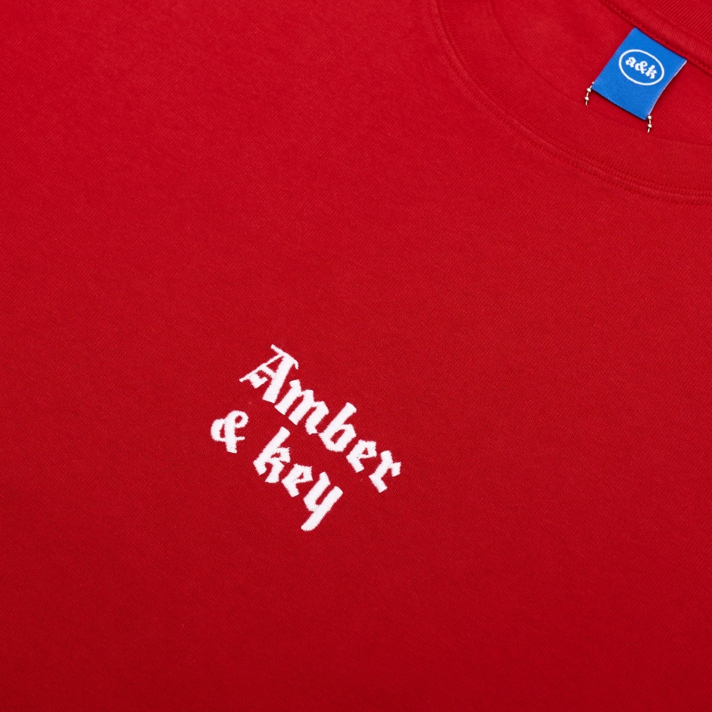 T-shirt à Manches Longues "The Kiss Red"