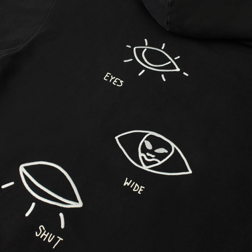 Hoodie Rainbow Black - №7