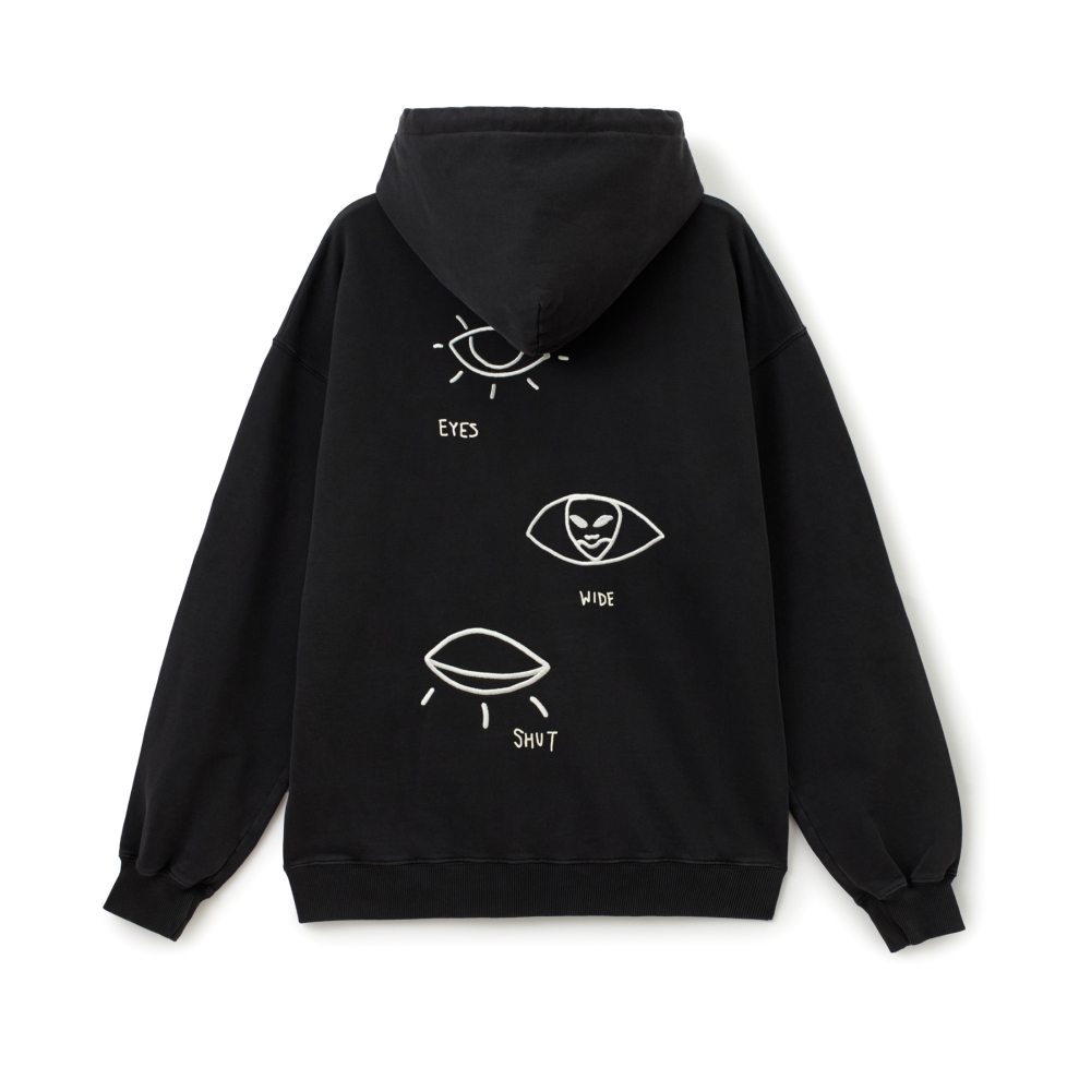 Hoodie Rainbow Black - №5