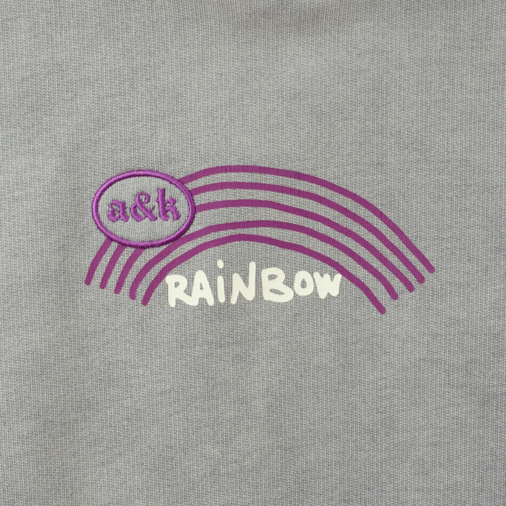 Hoodie Rainbow Grey - №3