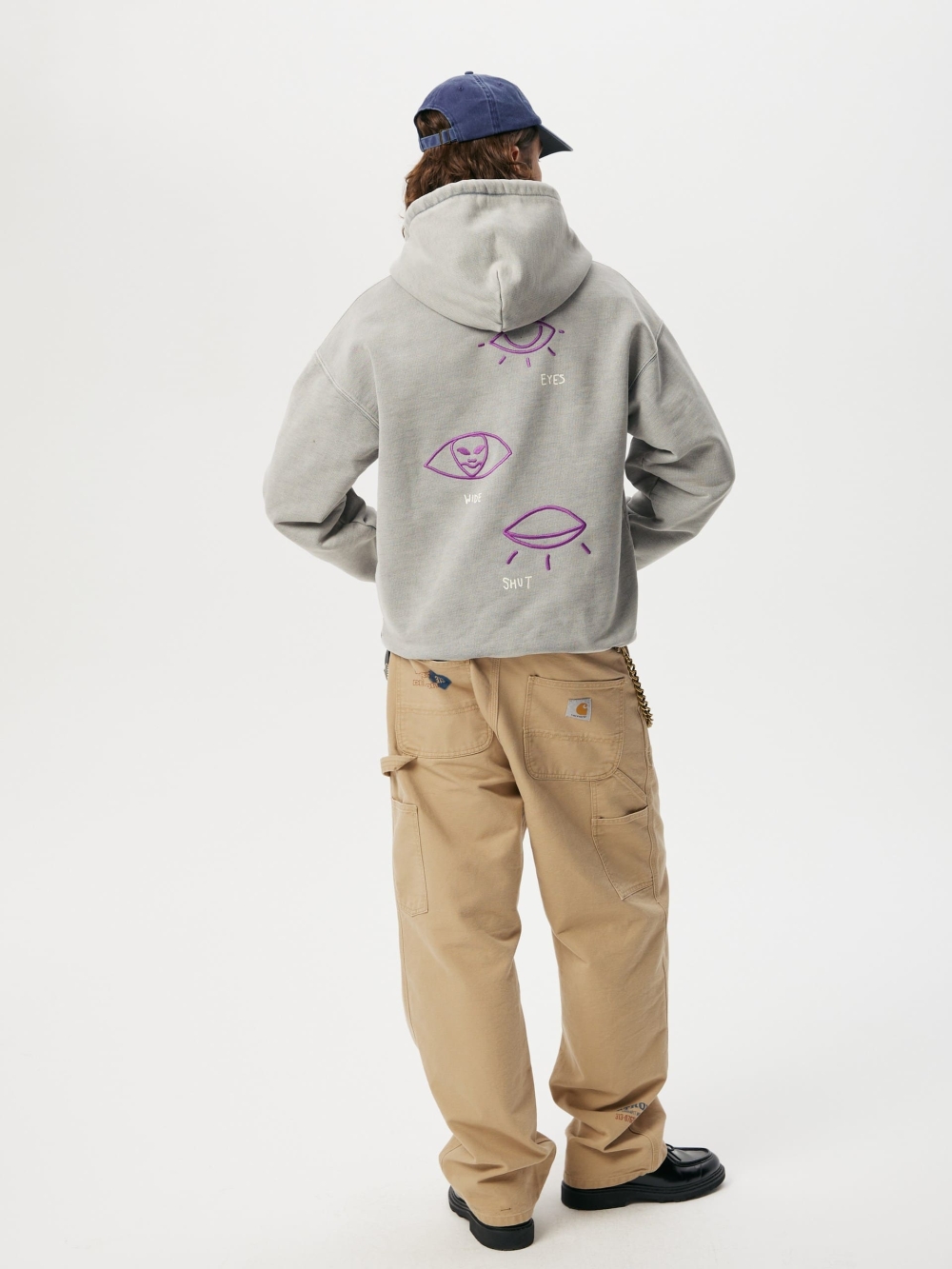 Hoodie Rainbow Grey - №4