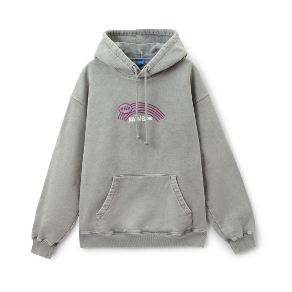 Hoodie 'Rainbow Grey'