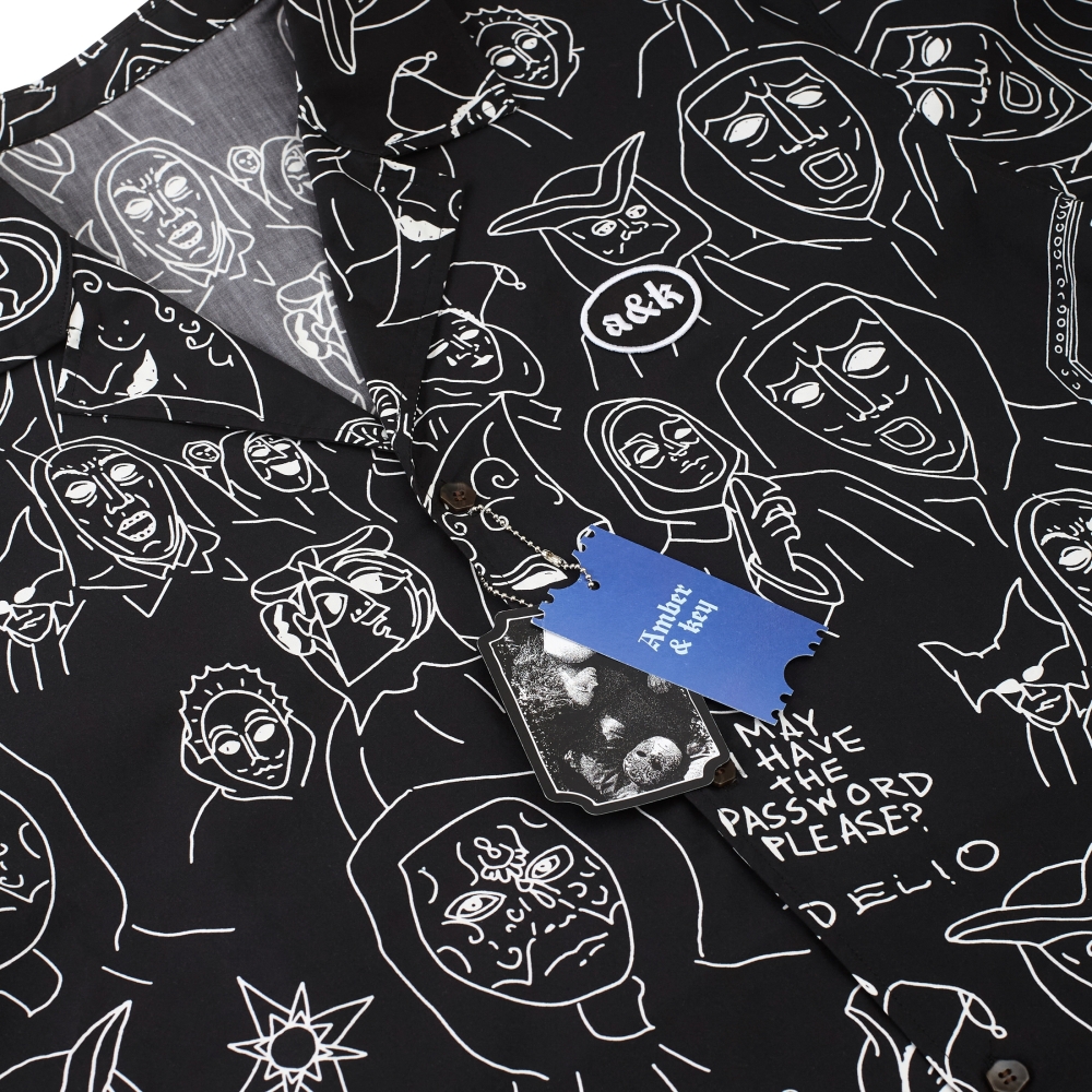 Short Sleeve Shirt Password Black - №3