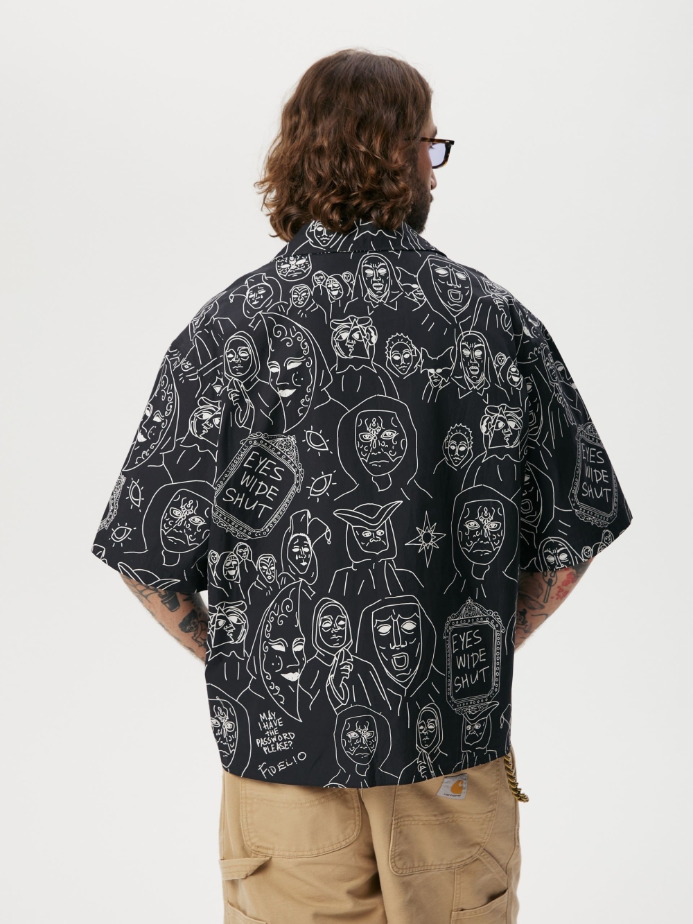 Short Sleeve Shirt Password Black - №4