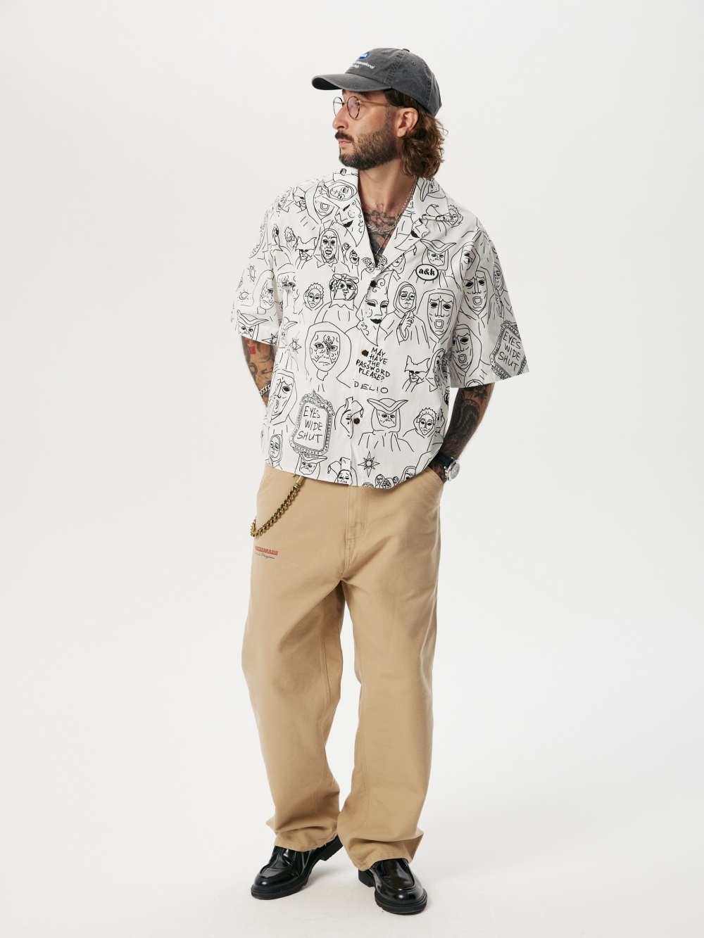 Short Sleeve Shirt Password White - №2