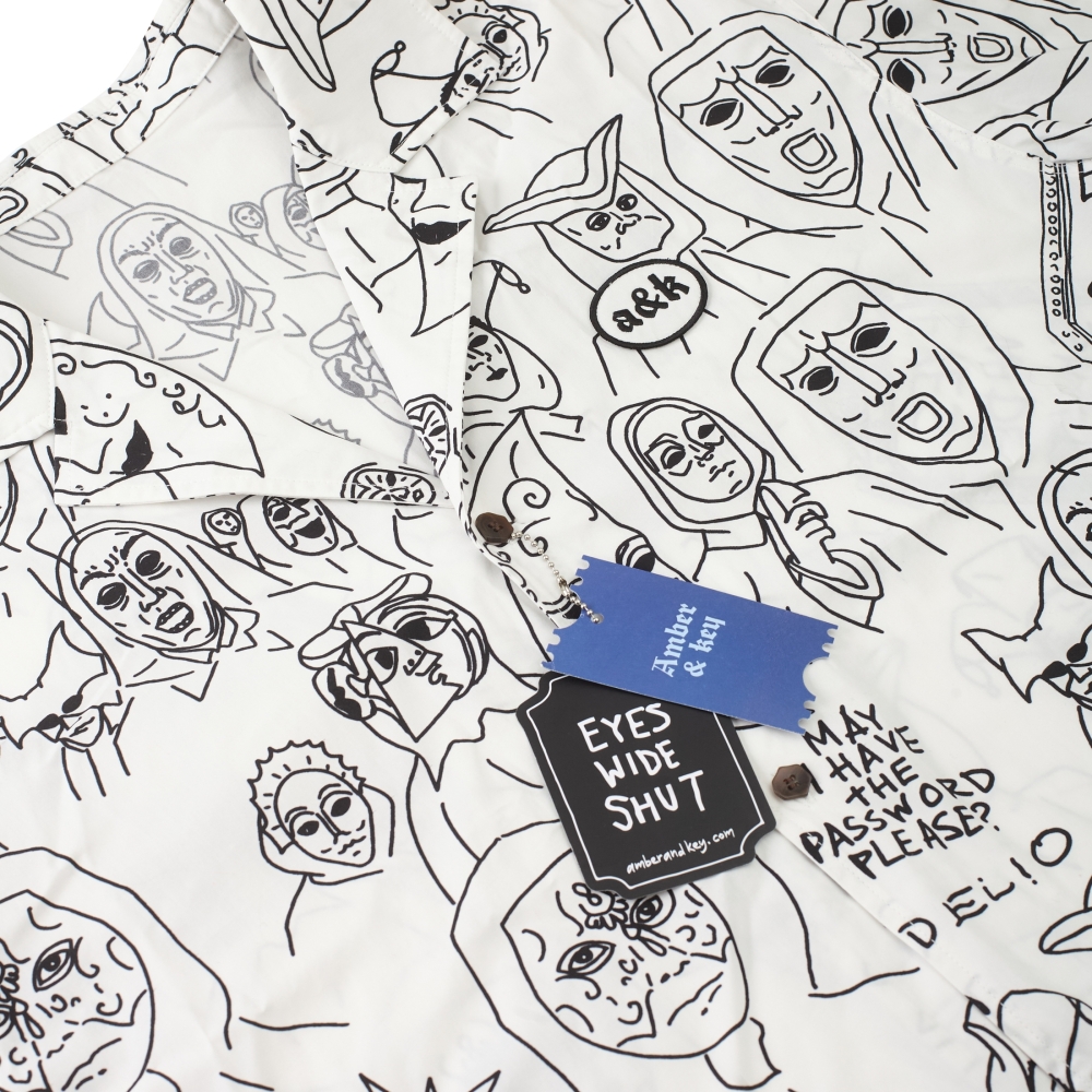 Short Sleeve Shirt Password White - №8