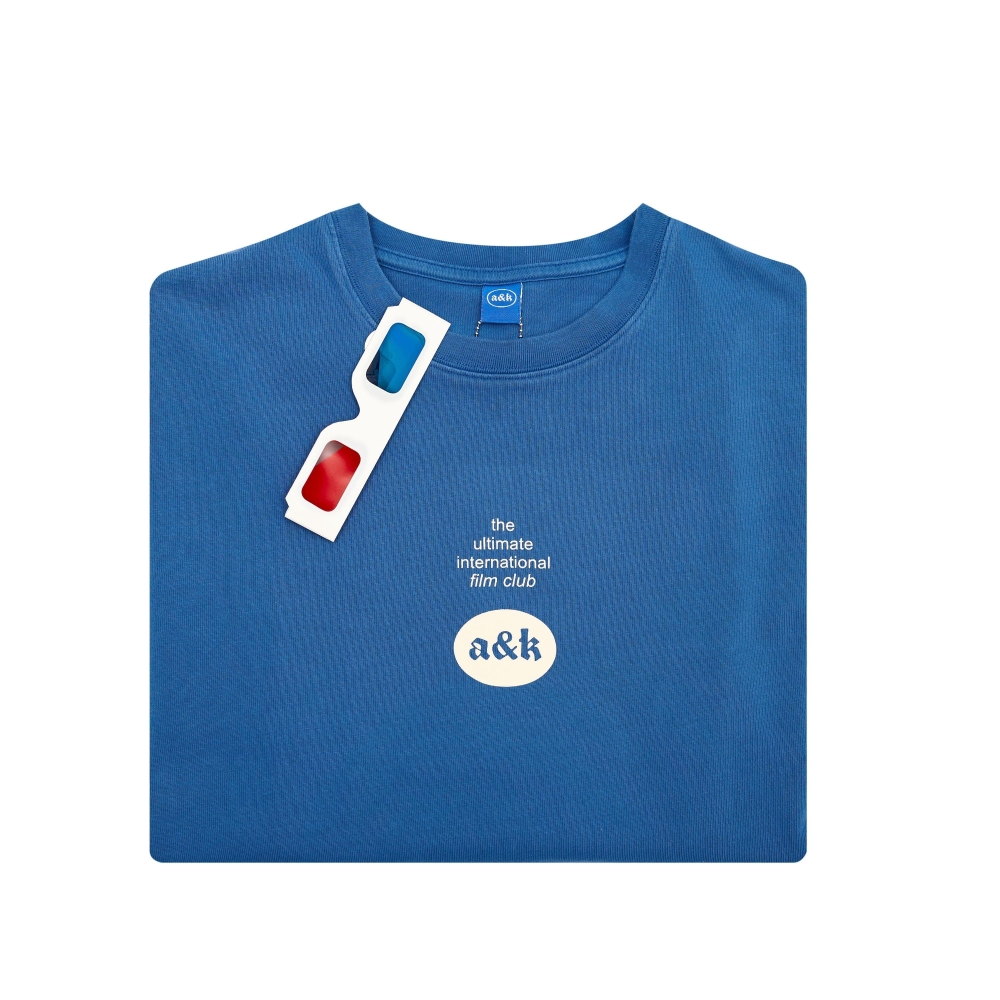 Long-Sleeve "Film Club Blue"