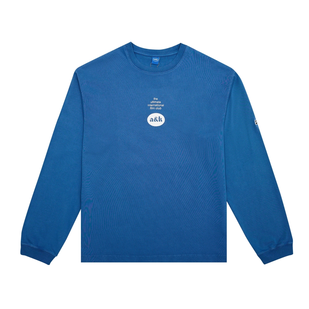 Long-Sleeve "Film Club Blue"