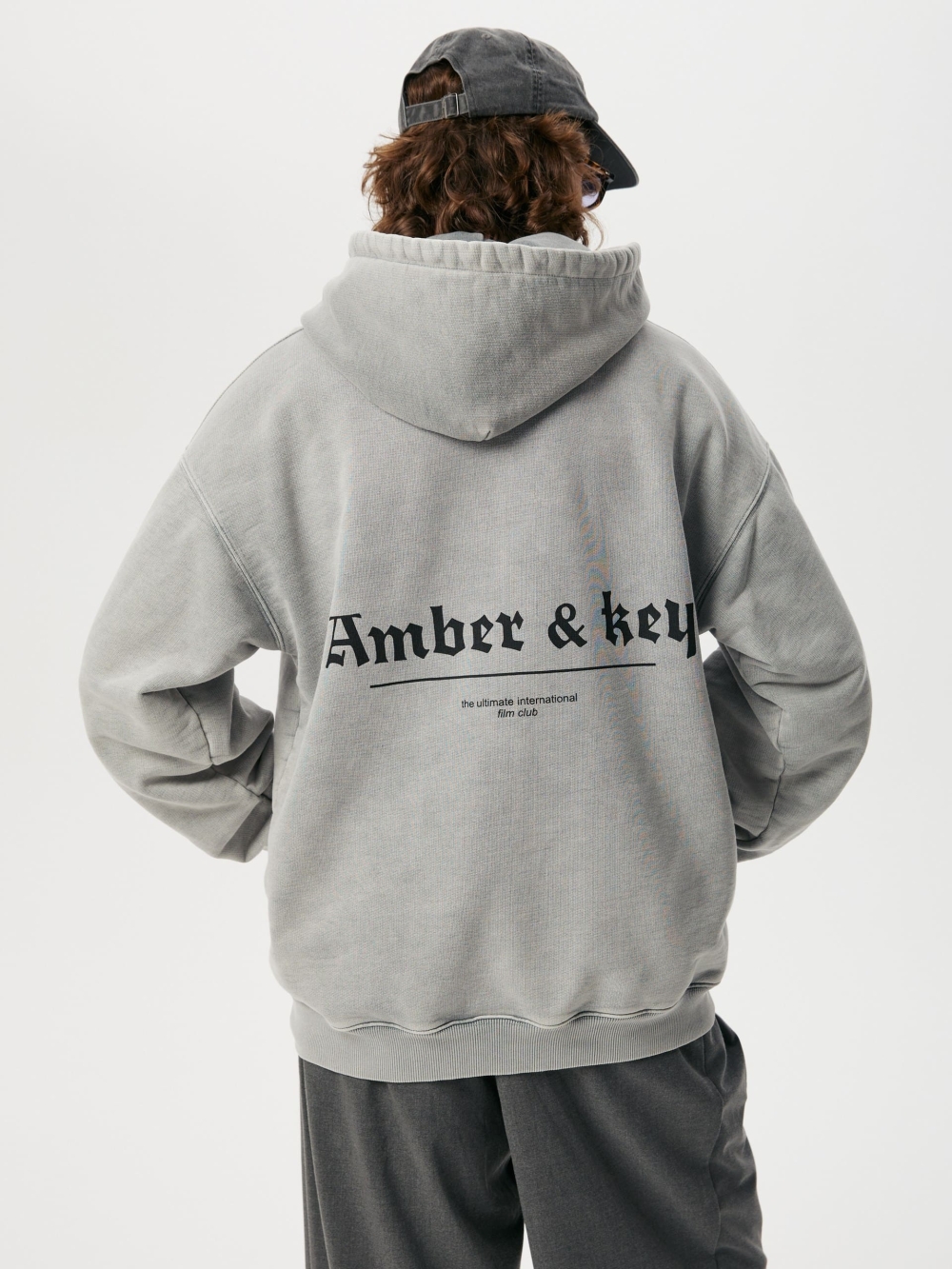 Hoodie What is a Film Club Grey - №6