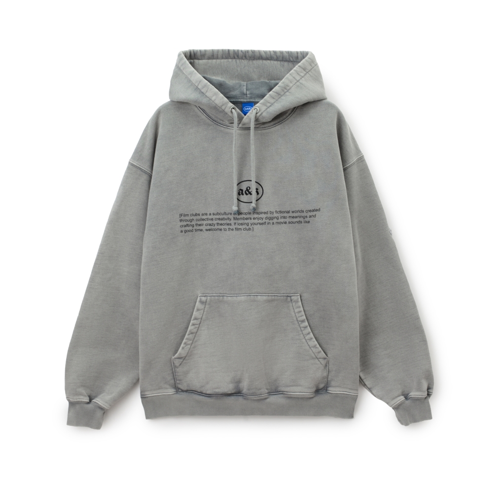 Sudadera con capucha What is a Film Club Grey - №1