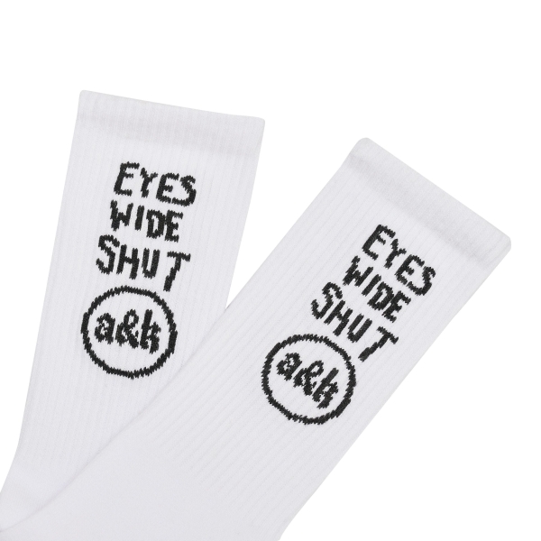  Socks "Eyes Wide Shut White"