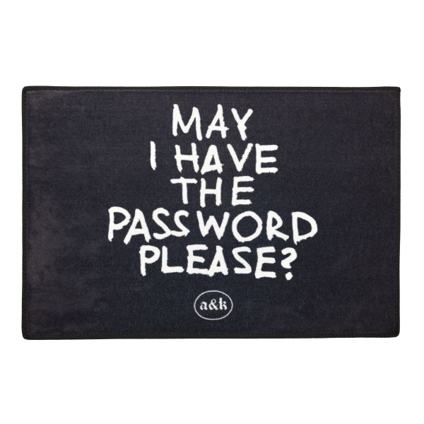 Alfombra "Password Welcome"