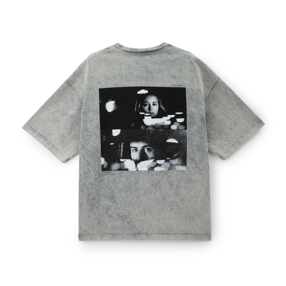T-shirt Through the Mirror Grey melange - №3