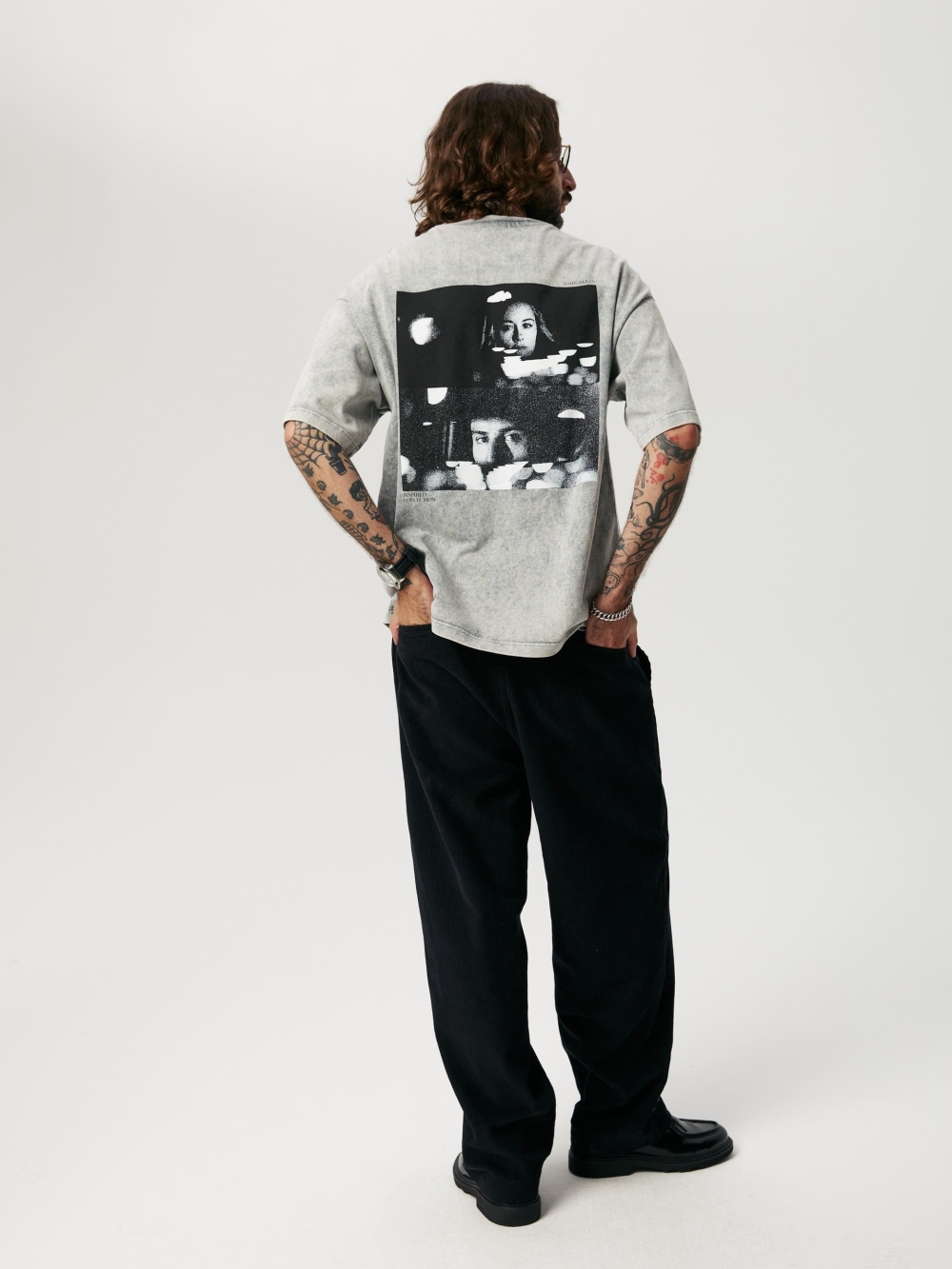 T-shirt Through the Mirror Grey melange - №6