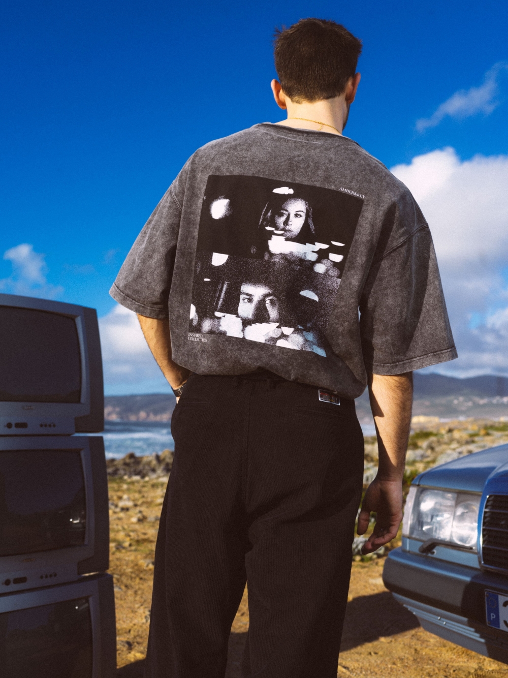 T-shirt Through the Mirror Dark-Grey - №4