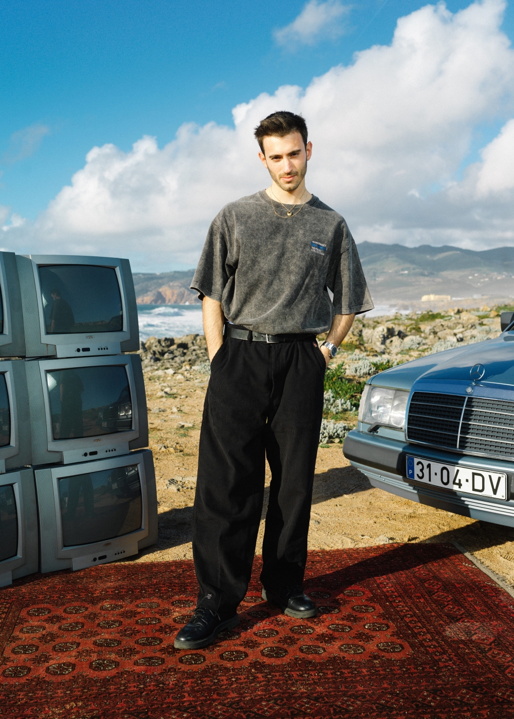 T-shirt Through the Mirror Dark-Grey - №2