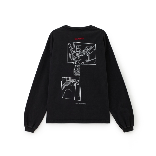 Long Sleeve 'Crime Scene Layout'