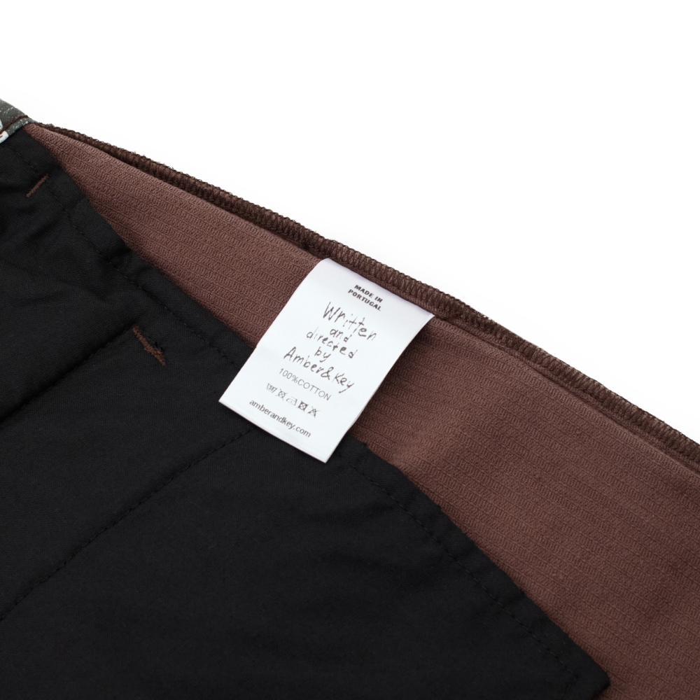 Pants Taxi Driver Dark Brown - №6