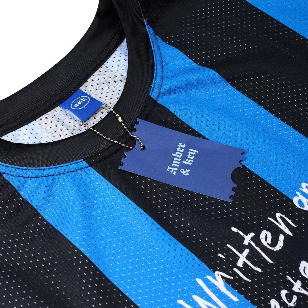 Long sleeve mesh jersey Striped - №11