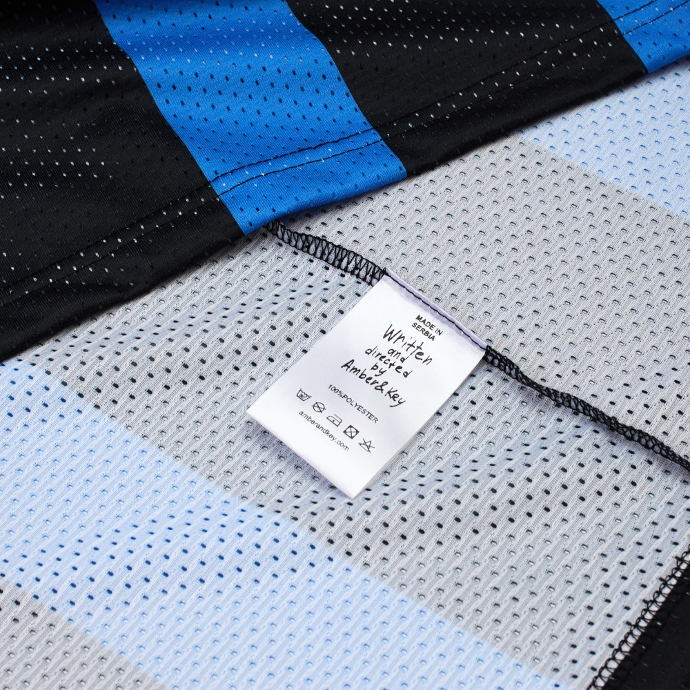 Long sleeve mesh jersey Striped - №9