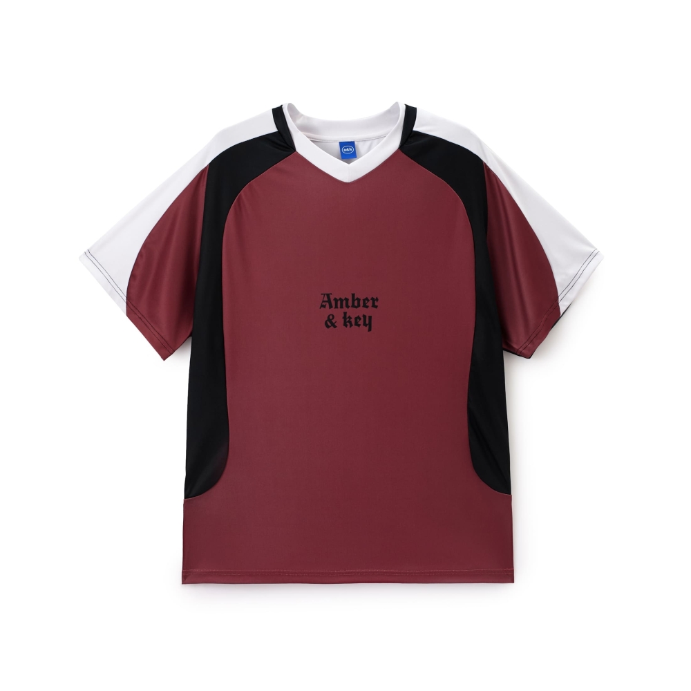 Vintage football jersey Red - №1