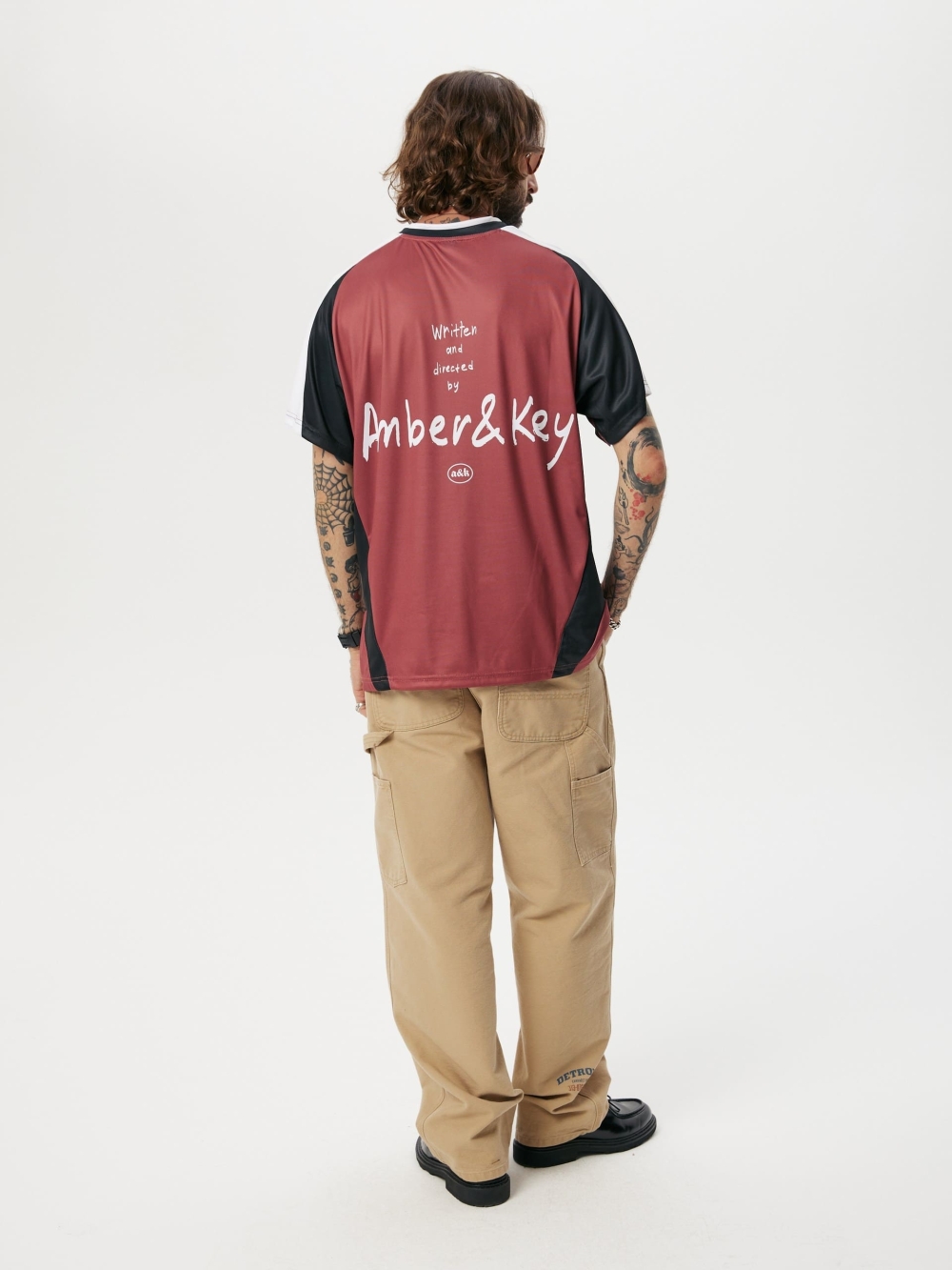 Vintage football jersey Red - №12