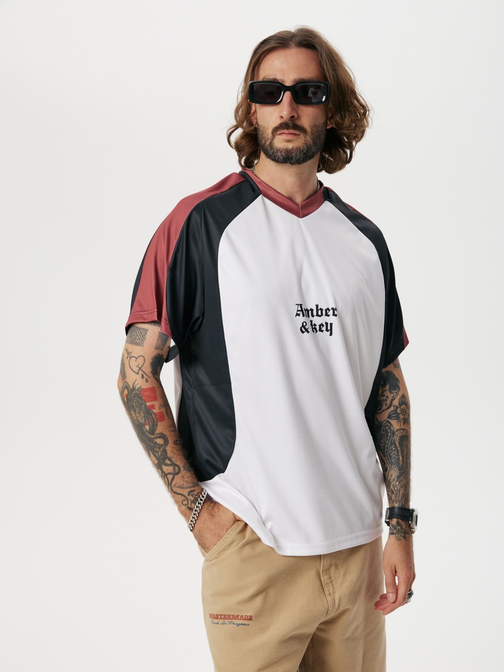 Vintage football jersey Milk - №8