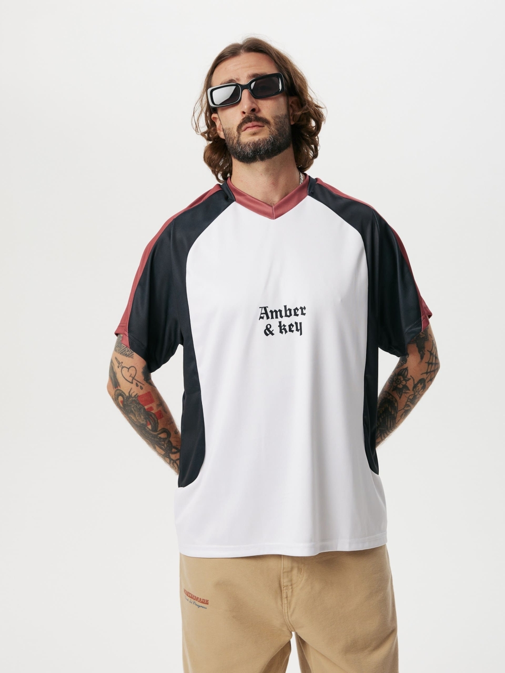 Vintage football jersey Milk - №2