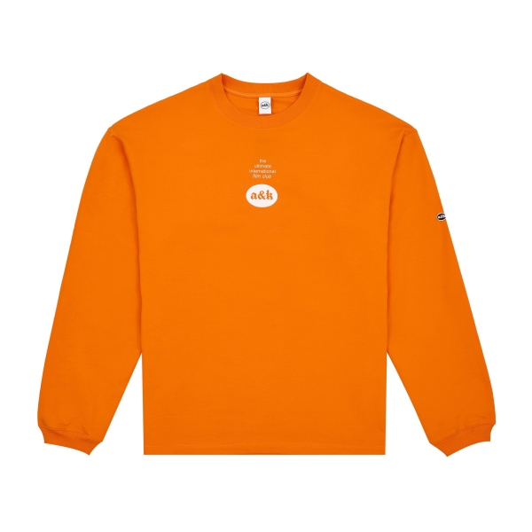 T-shirt à Manches Longues "Film Club Orange"